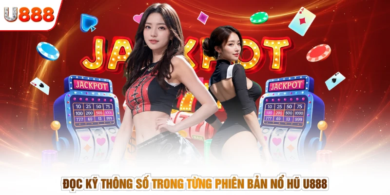 Đọc kỹ thông số trong từng phiên bản nổ hũ U888