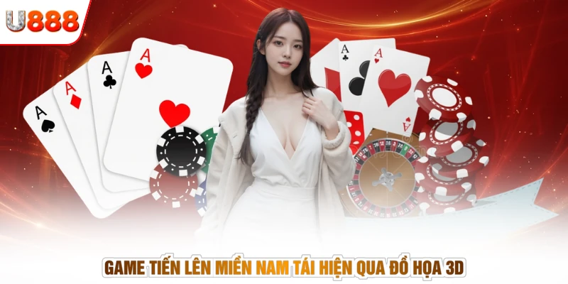Game Tiến Lên Miền Nam tái hiện qua đồ họa 3D