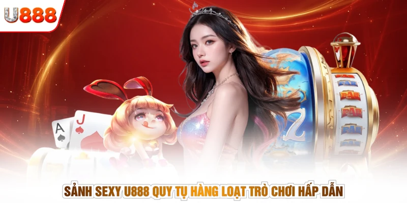 Sảnh Sexy U888 quy tụ hàng loạt trò chơi hấp dẫn